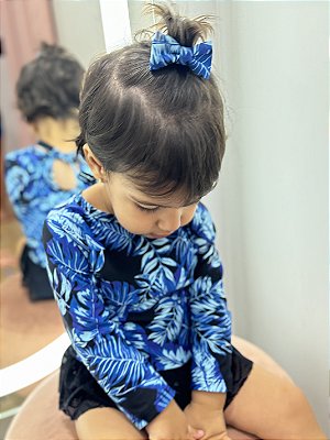 Maiô Infantil Manga Longa Sara