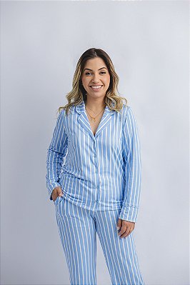 Pijama Longo Naty Feminino