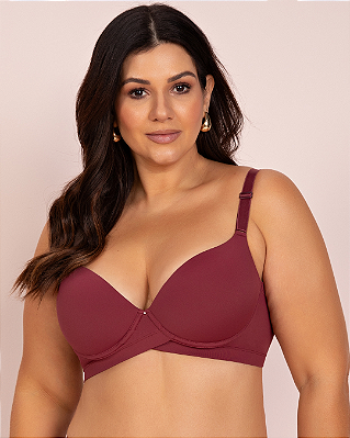 Sutiã plus size reforçado transversal - 275s