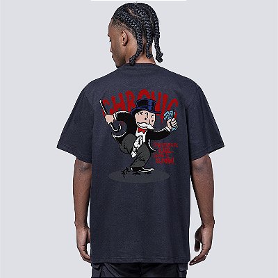 Camiseta Chronic O Sistema Te Ilude Original Oversized