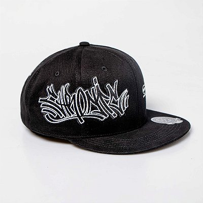 Boné Chronic Aba Reta Snapback Bordado Frontal
