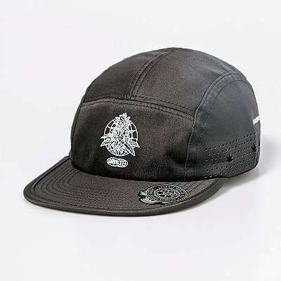 BONÉ FIVE PANEL CHRONIC ABA FLEXÍVEL PRETO