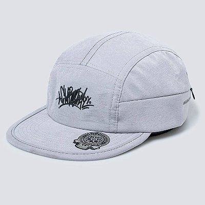Bone Chronic Five Panel Aba Flexivel Cinza