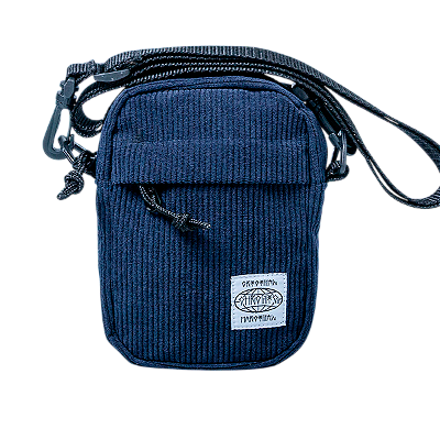 Shoulder Bag Chronic Veludo Bolsa Lateral Azul