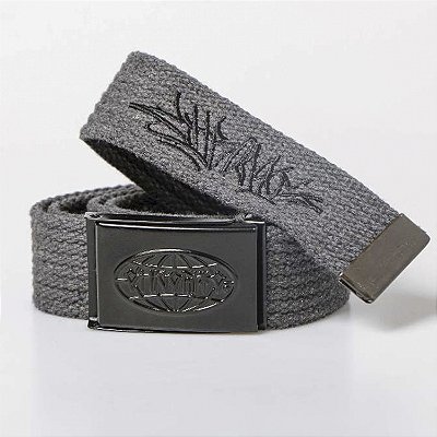 Cinto Chronic Fivela de Metal Tag World Advanced - Cinza