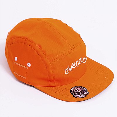 Bone Five Panel Chronic Logo Frontal 5 Panel Laranja