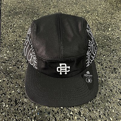 Bone Five Panel Anth Co Letra Lateral 5 Panel Preto