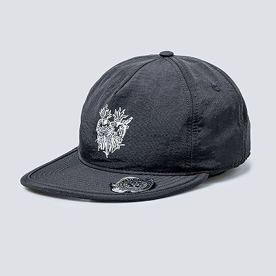 Boné Chronic 6 Six Panel Aba Flexivel Preto