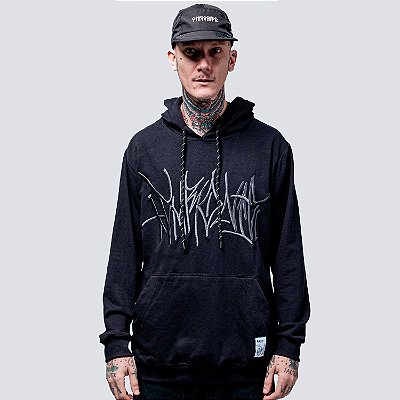 Moletom Chronic Tag Bordado Preto