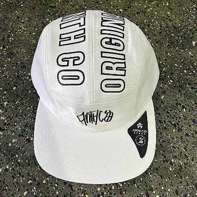 Bone Five Panel Anth Co Fita Ajustável 5 Panel Branco Silk