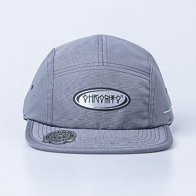 Bone Five Panel Chronic Aba Flexivel Elastico Traseiro Cinza