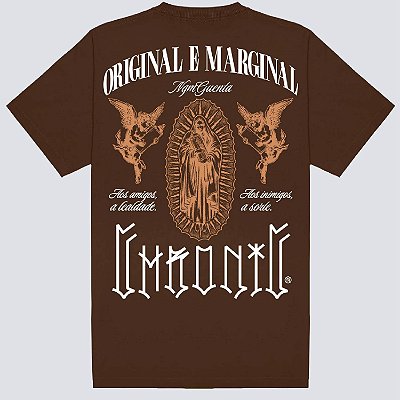 Camiseta Chronic Oversized Rugby Guardalupe Marrom