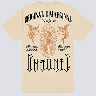 Camiseta Chronic Oversized Rugby Guardalupe Bege