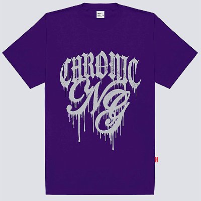 Camiseta Chronic NG Oversized Roxa