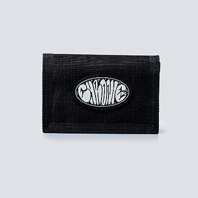 Carteira Chronic Tag Bomb Fecho Velcro Preta