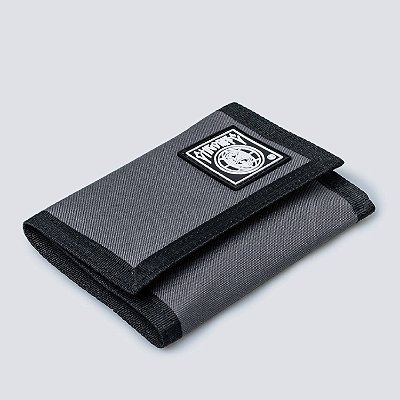 Carteira Chronic Fecho Velcro Cinza