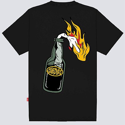 Camiseta Chronic Coquetel Molotov Original Preto