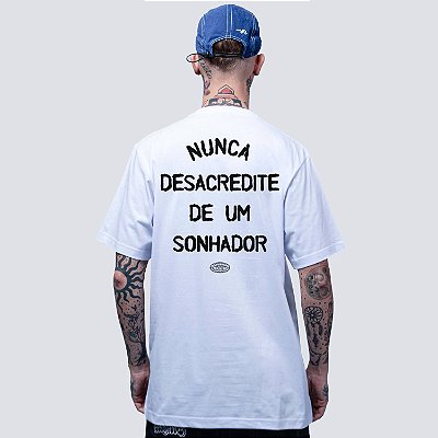 Camiseta Chronic Sonhador Original Branca