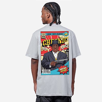Camiseta Chronic The Notorious B.I.G Original Cinza