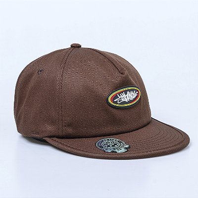 Boné Five Panel Chronic Tag Advanced Aba Flexível Marrom
