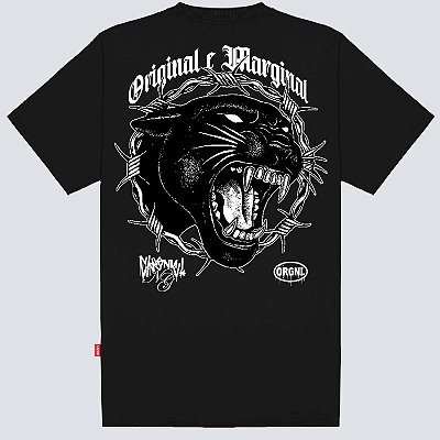 Camiseta Chronic Pantera Marginal Original Preto