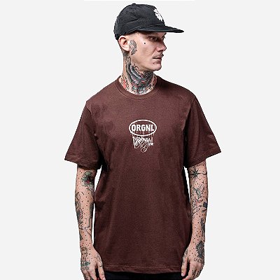 Camiseta Chronic Pantera Marginal Original Marrom