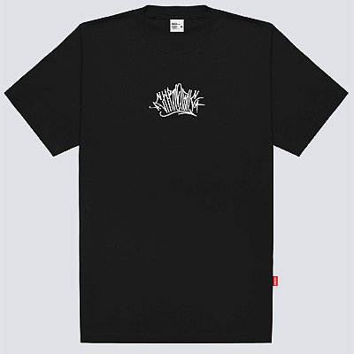 Camiseta Chronic Logo Bordado Preto Original