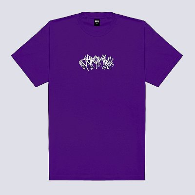 Camiseta Chronic Rua Organizada Original Roxa