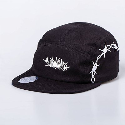 Bone Five Panel Chronic Aba Flexivel Arame Preto Original