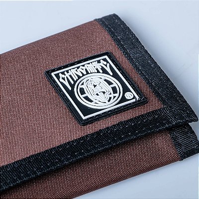 Carteira Chronic Fecho Velcro Marrom Original