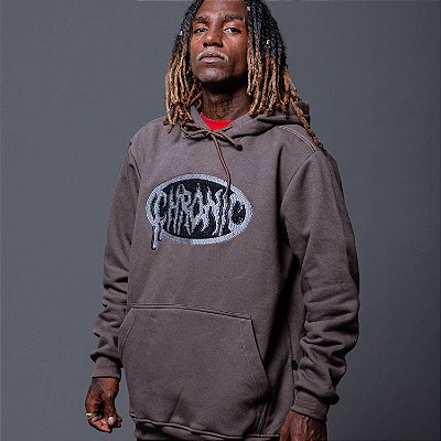 Moletom Chronic Algodão Shadow Flame Marrom