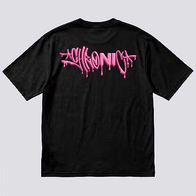 Camiseta Chronic Drip Pink Original Preta
