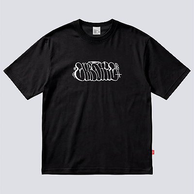 Camiseta Chronic Algodão Logo Bomb Preta Original
