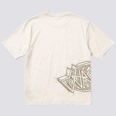 Camiseta Chronic Graffiti Side Bege Original
