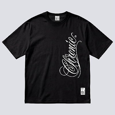 Camiseta Chronic Tag Vertical Preta Original