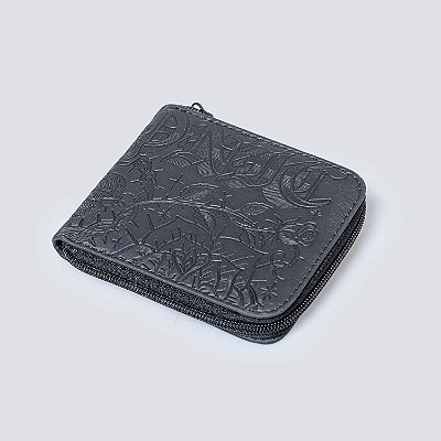 Carteira Chronic Com Ziper Preto Original