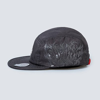 Bone Five Panel Chronic Dark Flame Preto Original