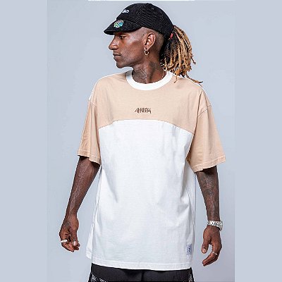 Camiseta Chronic Streetwear Recorte Bege Original