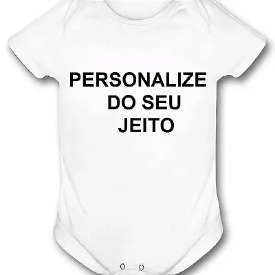 BODY INFANTIL PERSONALIZADO