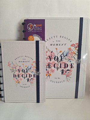 Caderno De Disco Capa Dura Iscool Butterfly