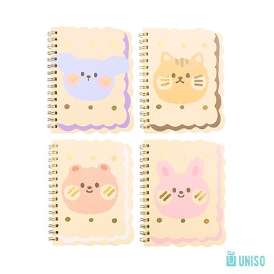 Mini Caderneta Formato Cookie A6 – Uniso