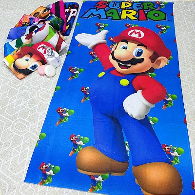 Toalhas de Banho Super Mario