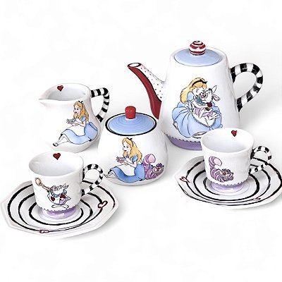 Conjunto Café no País das Maravilhas