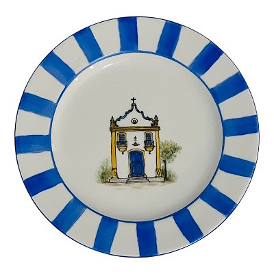 Prato de Sobremesa Igrejinha da Vila
