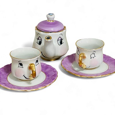 Conjunto de café Ternurinha, Carícia e Cafuné