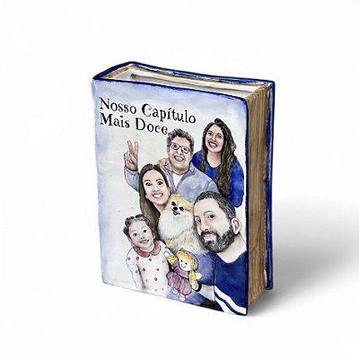 Vaso-Livro Personalizado
