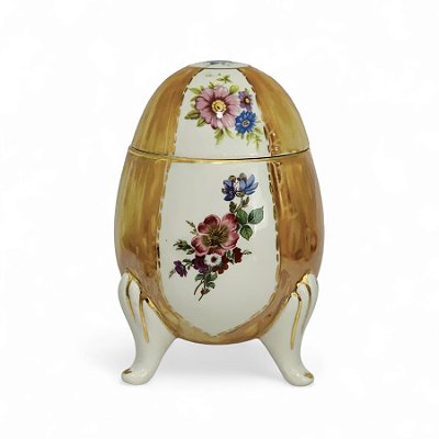 Bomboniere Floral Oval com pé