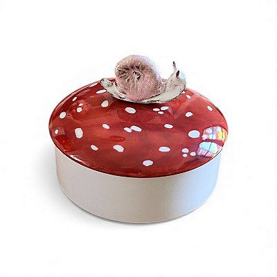 Pote/Porta-joias Cogumelo Encantado