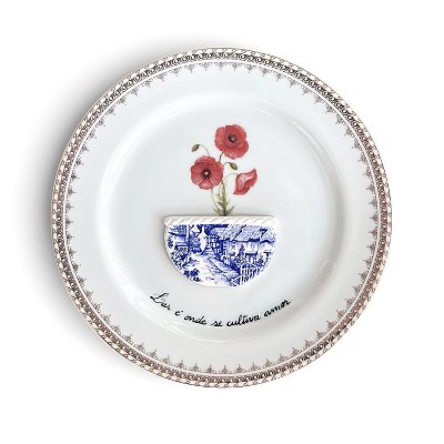 Prato-poema Lar é onde se cultiva amor