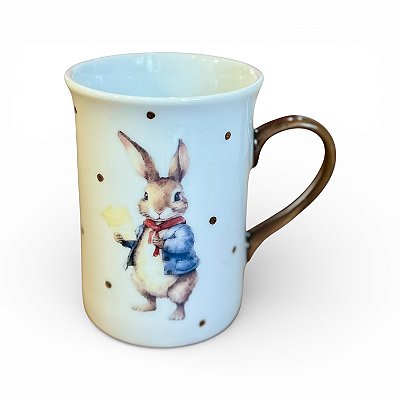 Caneca Coelhinho com Lencinho Vermelho